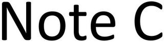 NOTE C logo