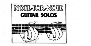 NOTE-FOR-NOTE GUITAR SOLOS logo