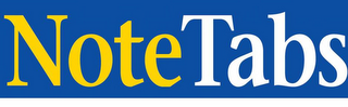 NOTE TABS logo