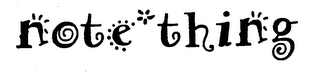 NOTE THING logo