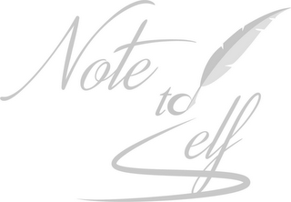 NOTE TO SELF logo