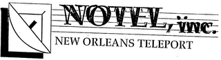 NOTEL, INC. NEW ORLEANS TELEPORT logo