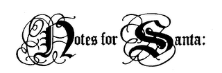 NOTES FOR SANTA logo