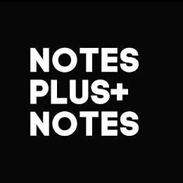 NOTES PLUS+ NOTES logo
