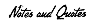 NOTES & QUOTES logo