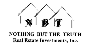 NOTHING BUT THE TRUTH REAL ESTATE INVESTMENTS, INC.  NBT logo