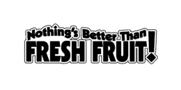 NOTHING'S BETTER THAN FRESH FRUIT! logo