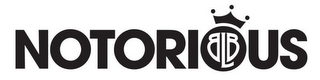 NOTORIOUS BLB logo