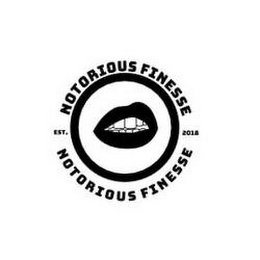 NOTORIOUS FINESSE EST. 2018 NOTORIOUS FINESSE logo