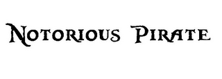 NOTORIOUS PIRATE logo