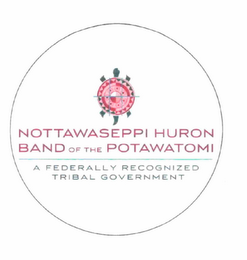 NOTTAWASEPPI HURON BAND OF THE POTAWATOMI A FEDERALLY RECOGNIZED TRIBAL GOVERNMENT logo