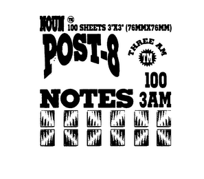 NOUN POST-8 NOTES 3AM logo