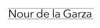 NOUR DE LA GARZA logo