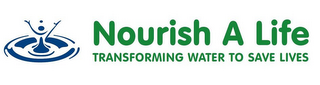 NOURISH A LIFE TRANSFORMING WATER TO SAVE LIVES logo