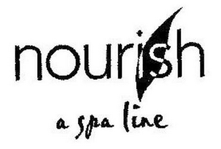 NOURISH A SPA LINE logo