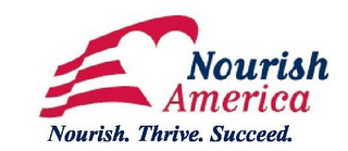 NOURISH AMERICA NOURISH. THRIVE. SUCCEED. logo