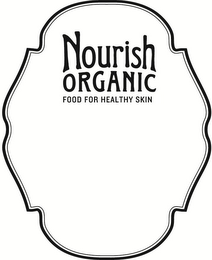 NOURISH ORGANIC FOOD FOR HEALTHY SKIN logo