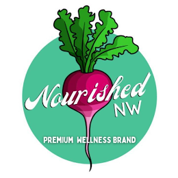 NOURISHED NW PREMIUM WELLNESS BRAND logo