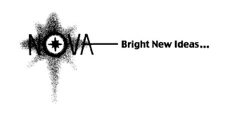 NOVA - BRIGHT NEW IDEAS... logo