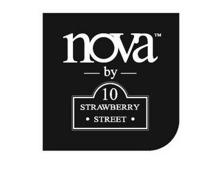 NOVA BY 10 STRAWBERRY STREET logo