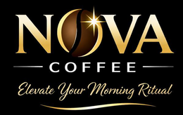 NOVA COFFEE ELEVATE YOUR MORNING RITUAL logo