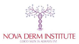 NOVA DERM INSTITUTE GOOD SKIN IS ALWAYS IN! logo