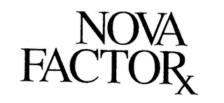 NOVA FACTOR logo