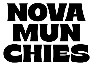 NOVA MUNCHIES logo