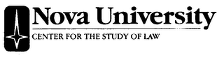 NOVA UNIVERSITY/CENTER FOR THE STUDY OF LAW logo