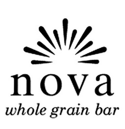NOVA WHOLE GRAIN BAR logo