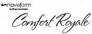 NOVAFORM BY SLEEP INNOVATIONS COMFORT ROYALE logo
