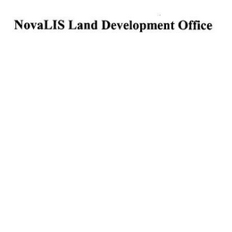 NOVALIS LAND DEVELOPMENT OFFICE logo