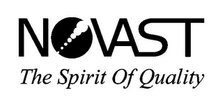 NOVAST THE SPIRIT OF QUALITY logo