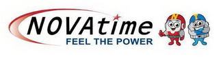 NOVATIME FEEL THE POWER NT logo