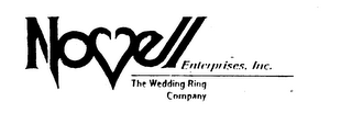 NOVELL ENTERPRISES, INC. THE WEDDING RING COMPANY logo
