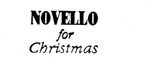 NOVELLO FOR CHRISTMAS logo