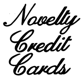 NOVELTY CREDIT CARDS logo