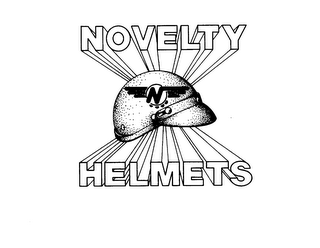 NOVELTY HELMETS N logo
