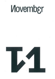 NOVEMBER 11 logo