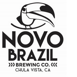 NOVO BRAZIL BREWING CO. CHULA VISTA, CA logo
