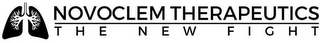 NOVOCLEM THERAPEUTICS THE NEW FIGHT logo