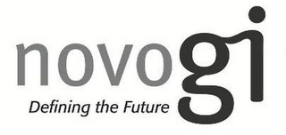 NOVOGI DEFINING THE FUTURE logo