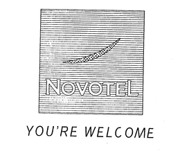 NOVOTEL YOU'RE WELCOME logo