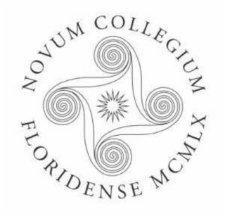 NOVUM COLLEGIUM FLORIDENSE MCMLX logo