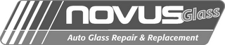NOVUS GLASS AUTO GLASS REPAIR & REPLACEMENT logo