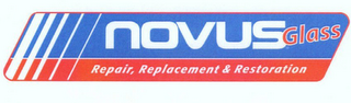 NOVUS GLASS REPAIR, REPLACEMENT & RESTORATION logo