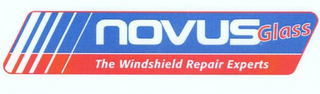NOVUS GLASS THE WINDSHIELD REPAIR EXPERTS logo