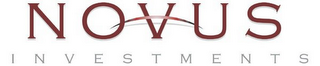 NOVUS I N V E S T M E N T S logo