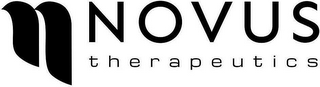 NOVUS THERAPEUTICS logo