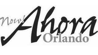 NOW! AHORA ORLANDO logo